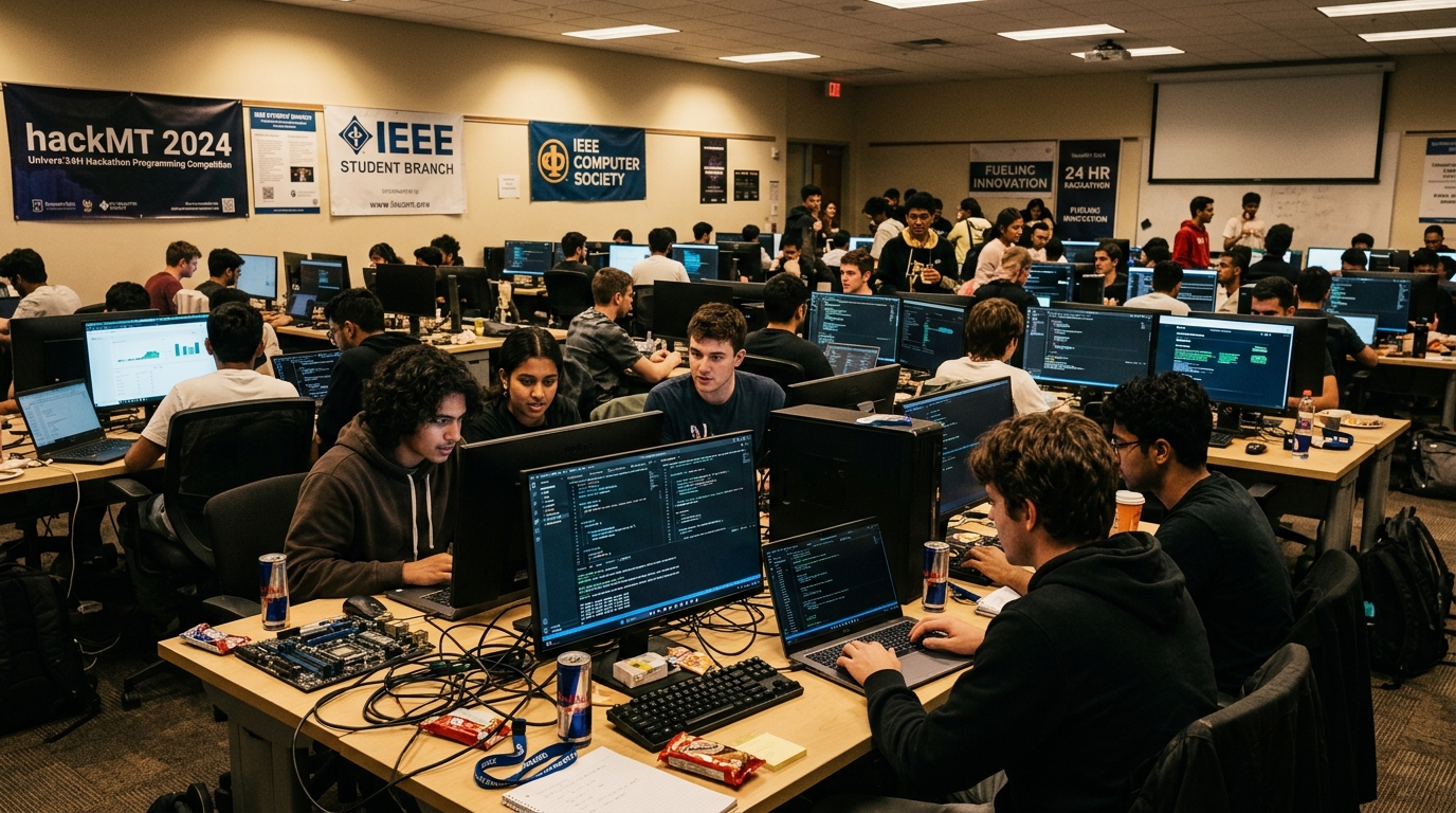 Global 24-Hour Coding Hub in Full Swing